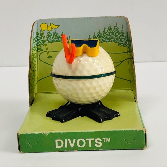 Vintage Divots Sports Collectables "Walter" Scuba Diver Golf Ball Figurine - Picture 2 of 8